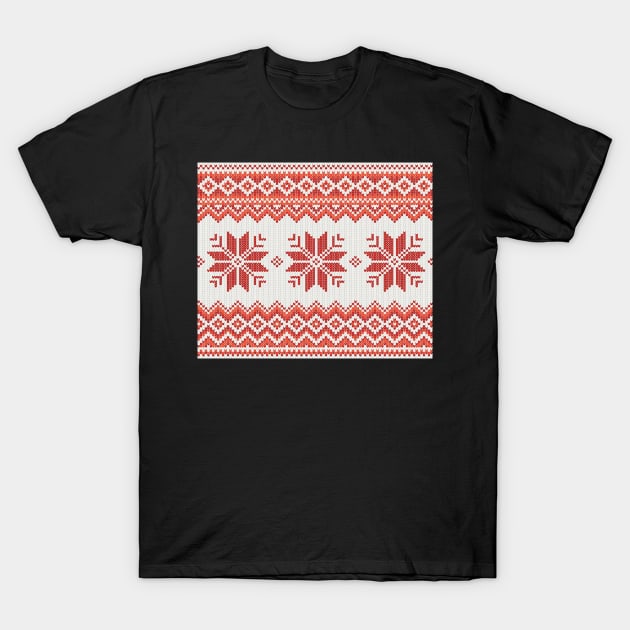 Merry Christmas pattern T-Shirt by le2chis